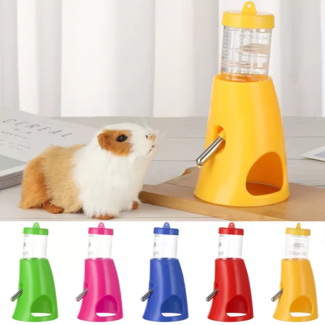 Toy 2 in 1 Hamster Auto Drinker Dispenser Pet Water Bottle Guinea Pig Feeder