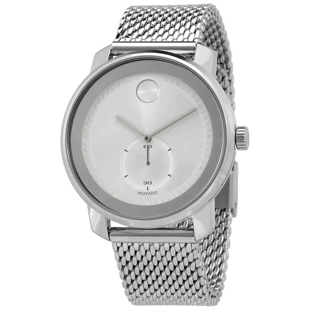 Movado Bold Quartz Silver Dial Men's Watch 3600768