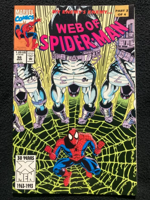 Web of Spider-Man 98 (1992) Marvel Comics