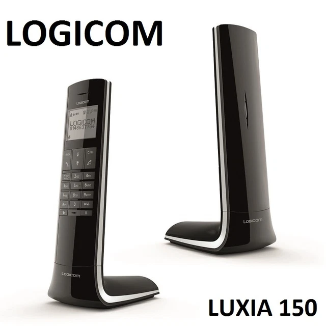 TELEFONO INALAMBRICO LOGICOM Luxia 150 Fijo Para Casa Manos Libres