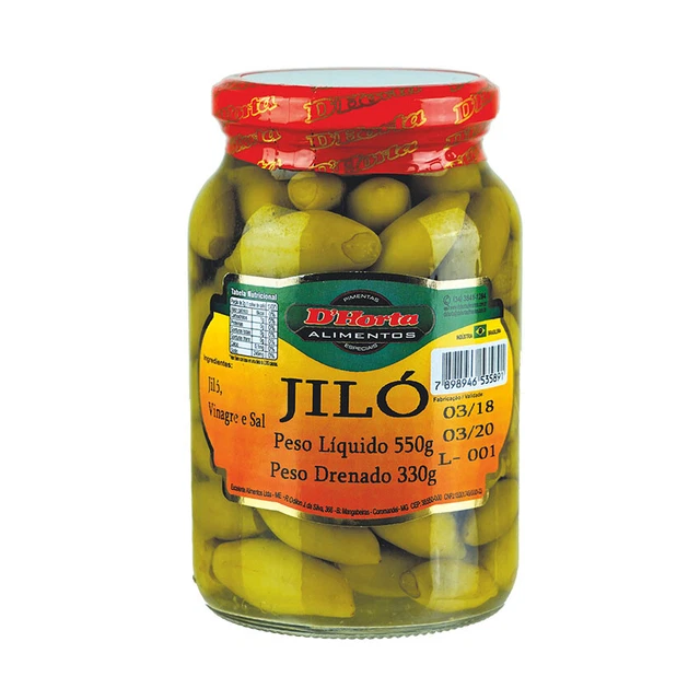Mini Jilo Jiló D ́HORTA Jilo pre-cotto • Jilo precotto (33,61 EUR/kg)