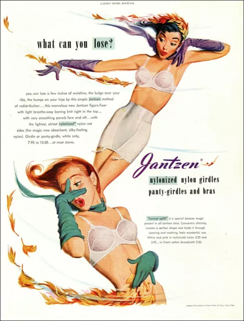 1951 PERMA LIFT BRAS & GIRDLES LINGERIE Magic Makes the Difference