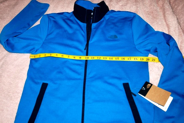 BNWT; The North Face FZ Wayroute Men's S Lite Thermal Stretch Grid-Fleece Jacket