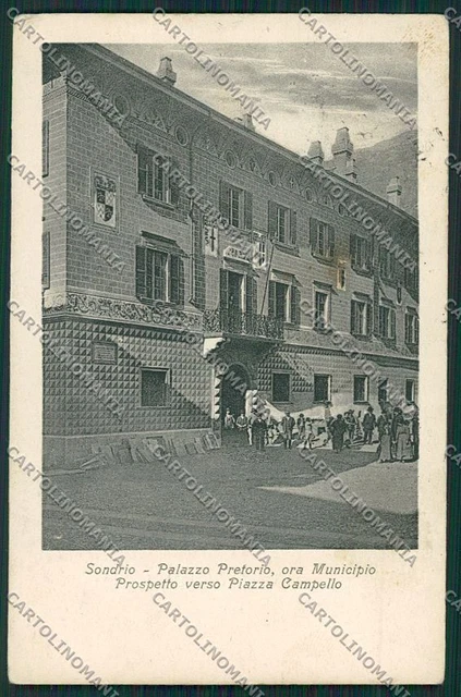 Sondrio città cartolina QQ7396