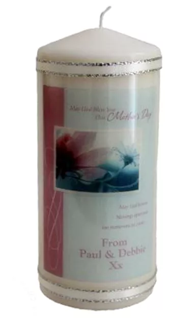 Mother's Day Candle personalised gift by Cellini Candles