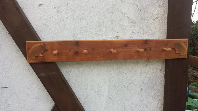 vintage shaker peg coat hook / kitchen utensil rack / bathroom  / Victorian