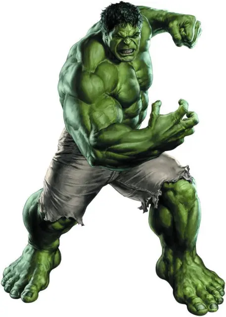 THE INCREDIBLE GREEN HULK Decal Removable WALL STICKER Home Art Avengers 002