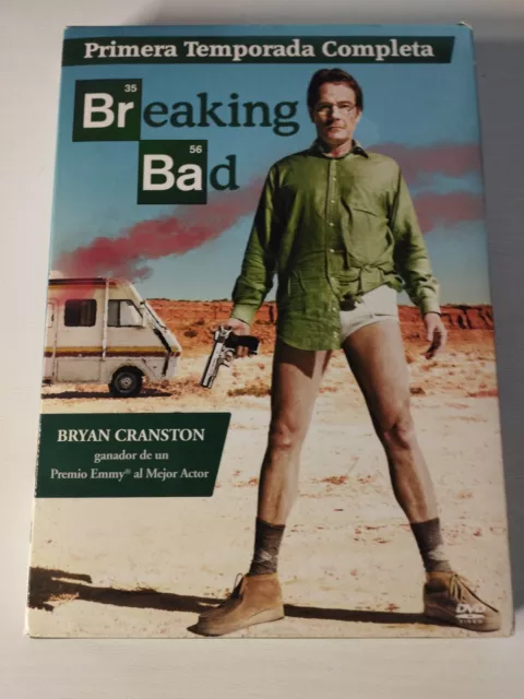 Breaking Bad Primera Temporada 1 Completa - 3 x DVD Español Ingles