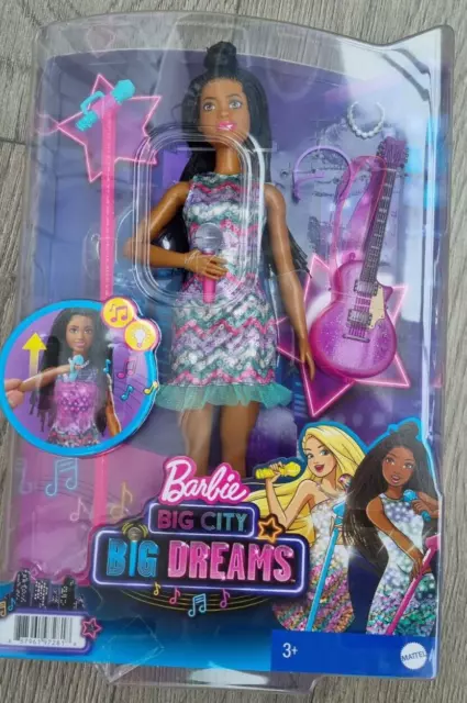 Barbie Singing Brooklyn Big City Big Dreams Doll BNIB