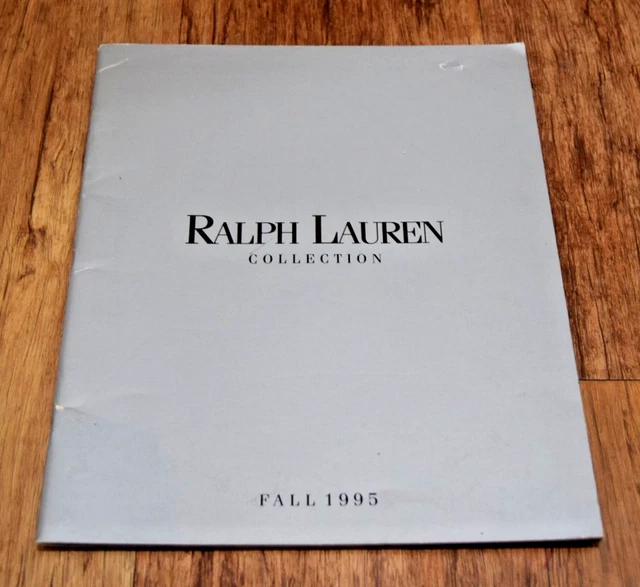 Polo Ralph Lauren 1990 FALL カタログ ビンテージ VINTAGE RALPH