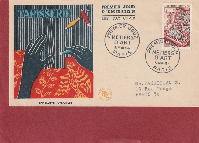 1961 à 1965, Premier jour, France, Timbres - FR