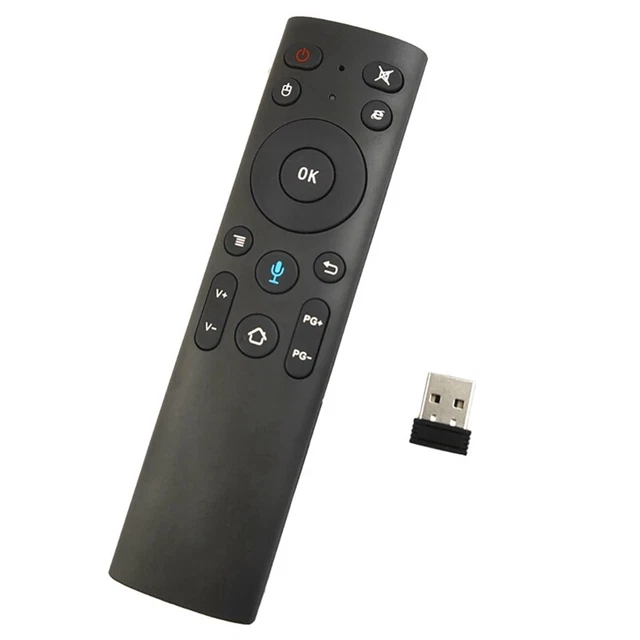 Q5+ mouse ad aria telecomando vocale Bluetooth per Android Box wireless T7W5