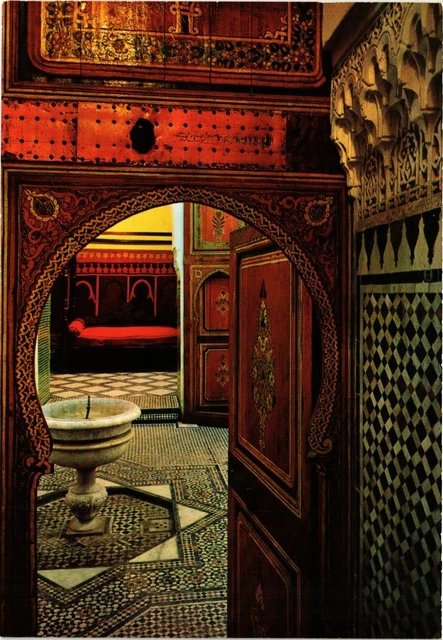 CPM Marrakesh- Palais de la Bahia MAROC (880469)