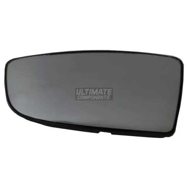 Lower Wing Mirror Glass Ford Transit Mk8 Van 3/2014-> Convex Passenger Side Left