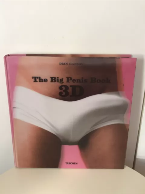 The Big Penis Book 3D Oversized Hardcover 2011 - Dian Hanson Taschen #Back2ebay