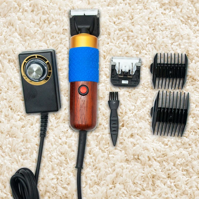 Practical Carpet Trimmer Adjusting Speed Rug Carver for Home Business (EU)