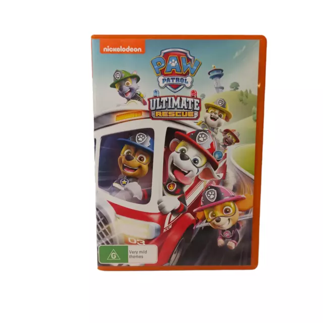 PAW PATROL ULTIMATE Rescue DVD TV Series Action Adventure Children