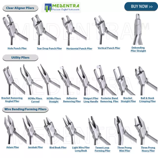 Zahnarzt MEDENTRA professionelle Zahnzange kieferorthopädische Zahnspangen Drahtbiegeschleife