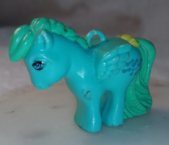 Vintage My Little Pony Medley Pegasus 1983 Hasbro NECKLACE CHARM, Rare Vintage My Little Pony Medley Pegasus 1983 Hasbro NECKLACE CHARM, Rare