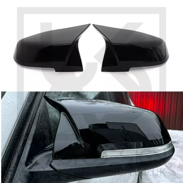BMW M135i/M140i/M235i/M240i M Style Gloss Black Mirror Covers (F20/F21/F22/F23)
