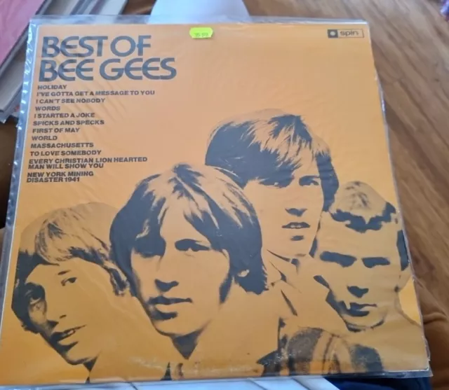 BEST OF THE BEE GEES - THE BEE GEES - LP  near mint