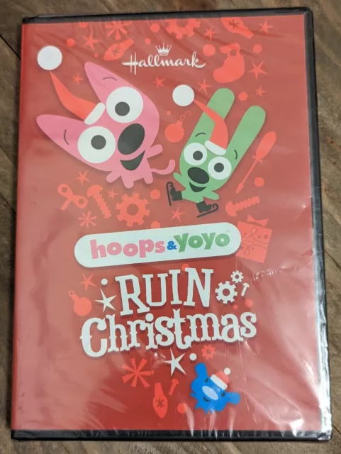 Hoops & and Yoyo Ruin Christmas DVD Hallmark BRAND NEW