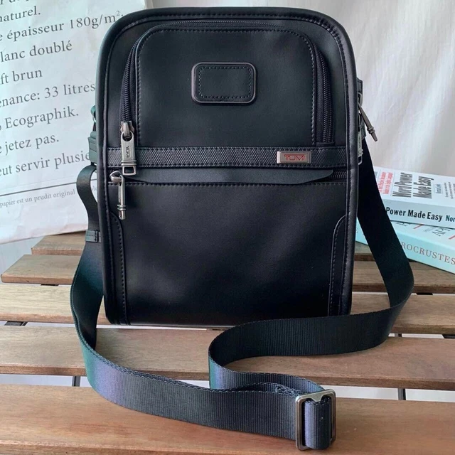TUMI ALPHA3 SMALL Shoulder Bag Organizer Travel Tote Ballistic
