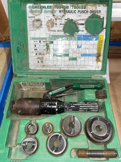 Greenlee 7804-SB Knockout Punch Kit