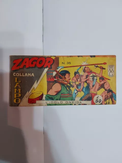 Zagor striscia prima serie n. 35 originale