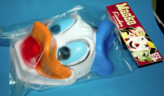 Old Carnival Mask Disney Donald Duck Children 70s Masque Rarity 2