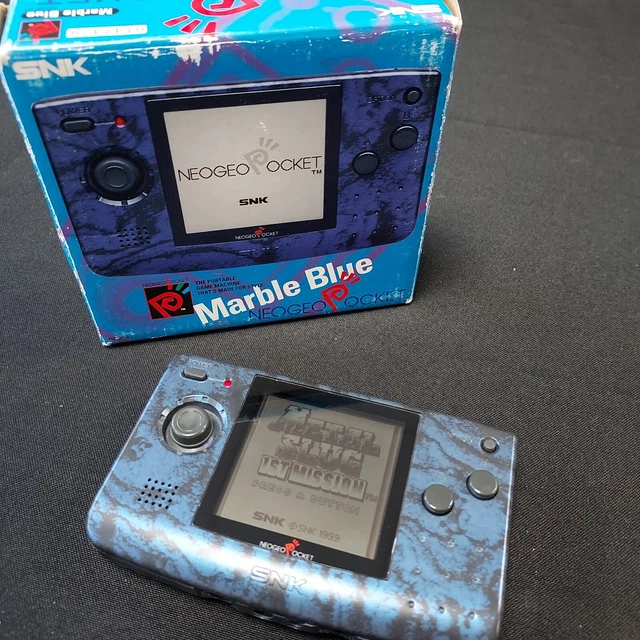 Console SNK Neo Geo Pocket Bleu Aqua - En Boîte, Comme Neuve, Occasion