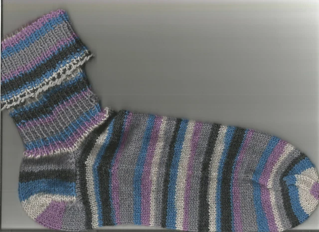 Wollsocken handgestrickt Gr. 44    Socken Damen/Herren  REGIA                 d9