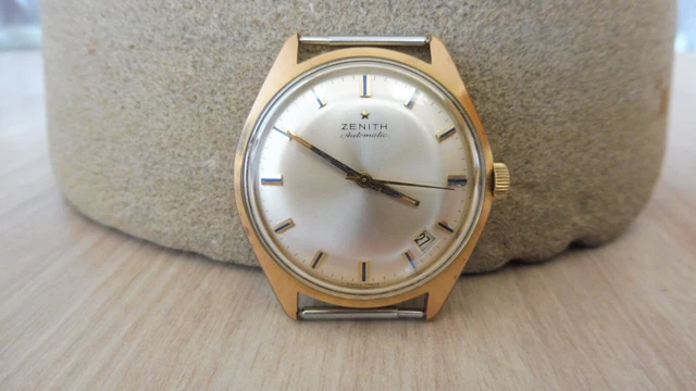 Rare Montre Zenith Automatique, Calibre 2542 Pc, Reference 167 D 895, Vers 1970.