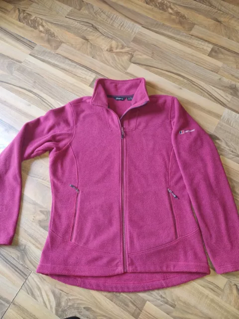 Berghaus womens thick fleece in pink size 16 cpl wears