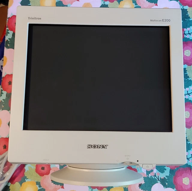 SONY TRINITRON CRT Monitor Multiscan G400 CDP-G400 High