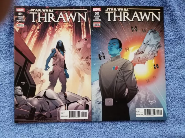 Star Wars Thrawn, #s 1-6 Complete Set,  (Marvel 2018) VFNM