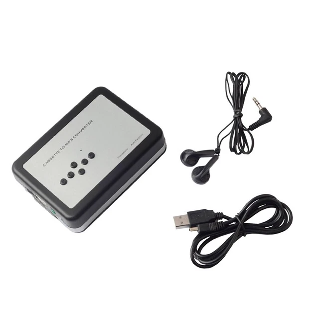 Convertisseur De Cassette, Convertisseur De Cassette Portable En Mp3 Lecteur Flash Usb Capture