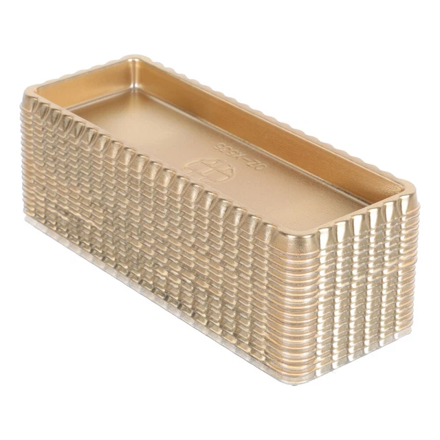 20 Pcs Torte Di Formaggio Vassoio Per Bicchieri Carta D'oro Bene