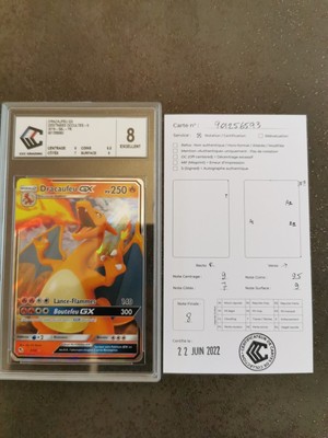Carte Pokémon Dracaufeu GX 9/68 - S&L Destinées Occultes - NEUVE FR CCC 8