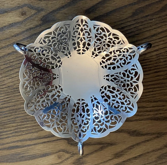 Vintage Silver Candy Dish Lovelace International Silver Company