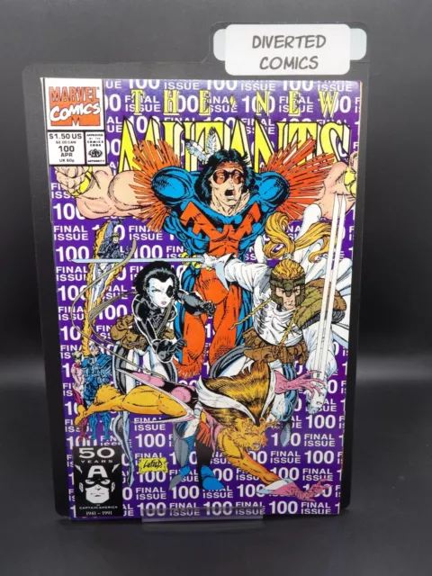 The New Mutants #100 (1991) Marvel Comics 1St Team Appearance X-Force! 1St Print