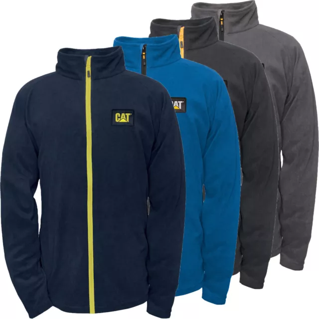 Caterpillar Sweatshirt Mens CAT Concord Fleece Jacket Zipper Sweatshirt 1310044