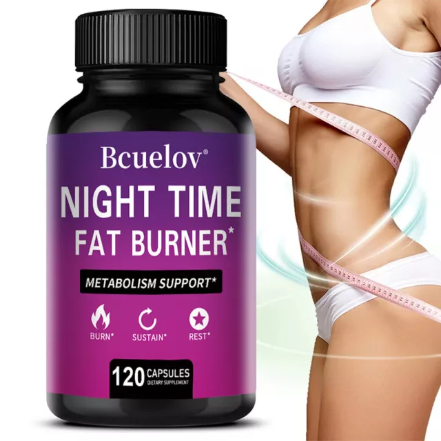 Bcuelov Weight Loss Burn Diet Capsules Lose Fat Burner 30/60/120 Caps