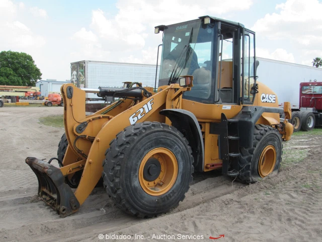 2014 Case 621F Front End Wheel Loader Hydraulic QC Scale Cab A/C  - Parts/Repair