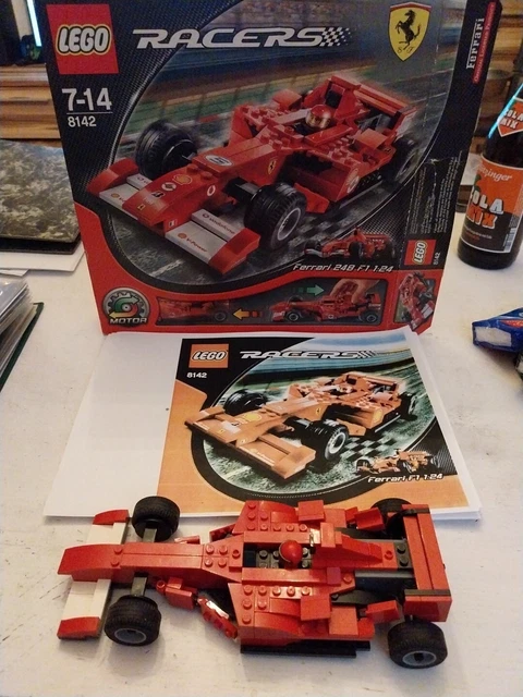 1x LEGO Set Racers Racing Car Ferrari F1 8362 Red Maniac 8380 Red Incomplete