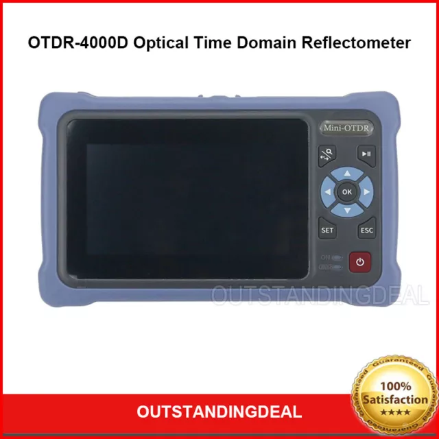 OTDR-4000D Mini-OTDR 100KM Optical Time Domain Reflectometer 1310NM/1550NM os12