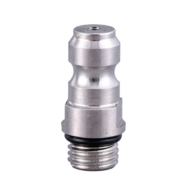 Adattatore resistente in acciaio inox per disconnessione rapida filo maschio 8 mm M8
