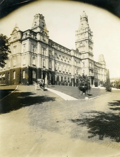 Canada Quebec City Provincial Parliament Buildings Architecture Old Photo 1930