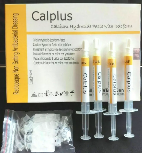 Dental Calcium Hydroxide Paste Iodoform Calplus Economy Pack Prevest DenPro