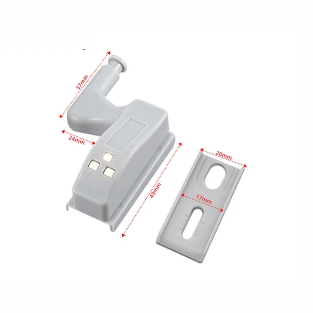 10X LED SENSOR Light Kitchen Closet Cupboard Wardrobe Hinge
